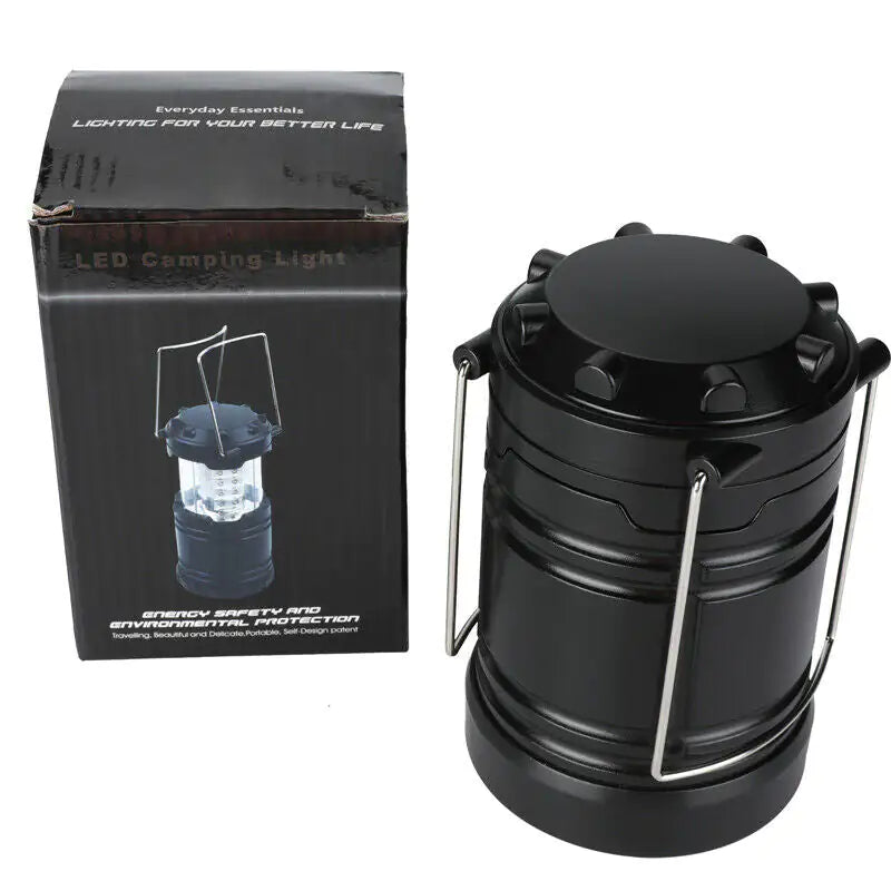 Ultra-Bright Portable 30 LED Collapsible Camping Lantern Light and Tent Lamp