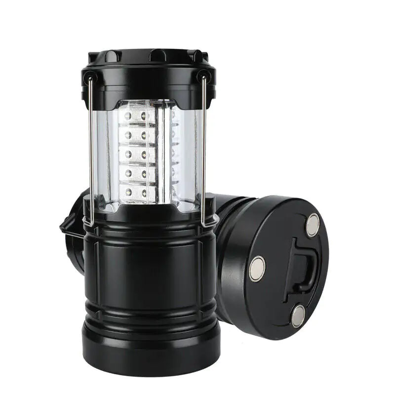 Ultra-Bright Portable 30 LED Collapsible Camping Lantern Light and Tent Lamp