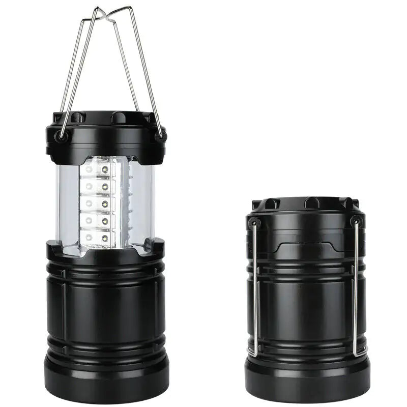 Ultra-Bright Portable 30 LED Collapsible Camping Lantern Light and Tent Lamp